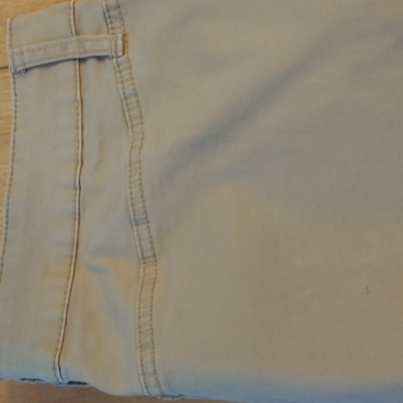 So Khaki Cargo Mini Skirt with Raw Distressed Hem size Junior Miss 15 - Picture 10 of 11